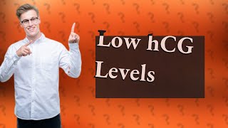 What is considered low hCG levels for pregnancy test [upl. by Nosnirb129]