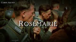 Es ist so schön Soldat zu sein Rosemarie  With German English and Indonesia Lyrics [upl. by Oiramed798]