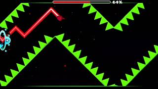 Geometry Dash 22  Green Hell 100 Insane All Coins [upl. by Arliene]