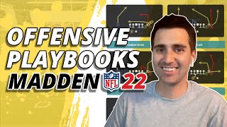 Top 5 Madden 22 Offensive Playbooks [upl. by Oiracam]