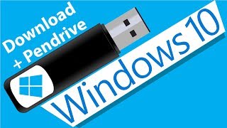 Como fazer pendrive do Windows 10 para boot e download do Windows 10 [upl. by Lazarus]