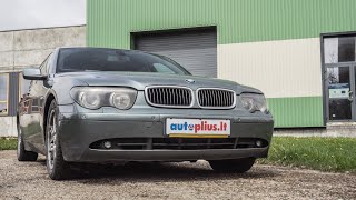 BMW 7 serija 20012008  Autopliuslt automobilio apžvalga [upl. by Nileak]