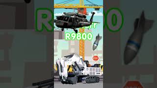 Amazing Liebherr R9800 Showing  굴착기  Helicopter Destroying Excavator excavator automobile crane [upl. by Alboran303]