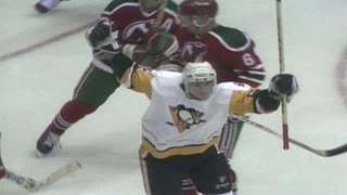 This date in NHL history 25 years ago Penguins rookie Jaromir Jagr scores his first NHL goal [upl. by Wira]