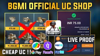 BGMI Official Uc Purchase Store is Here  How to Buy Bgmi UC in Unipin Website  Kumari Gamer [upl. by Notslah]