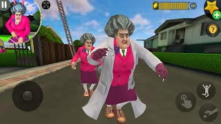 Scary Teacher 3D  Mod menu  Troll miss T every day  gameplay android ios [upl. by Ahsinwad999]