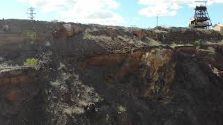 Bisbee Lavender Pit Mine Arizona  Dorsey Drone Footage 006 [upl. by Meuser]