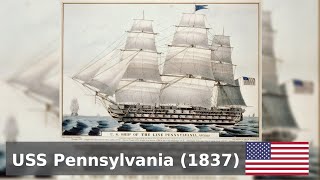 USS Pennsylvania 1837  Guide 385 [upl. by Rothstein]