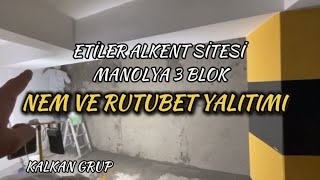 Etiler Alkent Sitesi Manolya 3 Blok Nem ve Rutubet Yalıtımı [upl. by Ahsiral198]