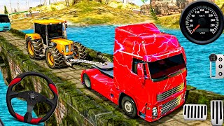 Towing Truck Offroad Driving  Uphill Truck Simulator 3D  Android Gameplay [upl. by Yvehc]