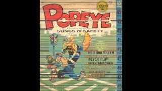 Never Play With Matches Popeye and Olive Oyl Mercer amp Questel [upl. by Buxton]