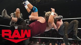 FULL MATCH The Wyatt Sicks vs Chad Gable amp The Creed Brothers Raw Aug 5 2024 [upl. by Tammara]