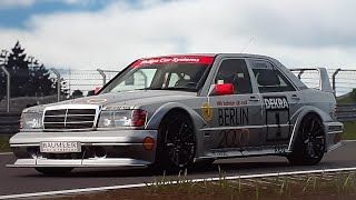 1993 DTM Championship Racing Round 3 Nurburgring Mercedes Benz 190E Evo [upl. by Atikaj716]