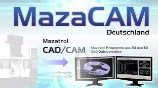 MazaCAM Featueres Funktionen Module [upl. by Limann]