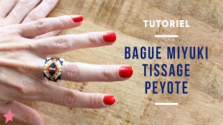 TUTORIEL  Bague Miyuki en Peyote Circulaire avec EMJY  LIVE REPLAY [upl. by Ymor285]