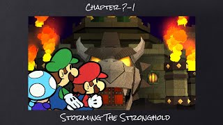 Infiltrating Bowsers Castle  Chapter 1  Paper Mario Stop Motion [upl. by Ykcim]