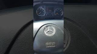 MercedesBenz Atego 1224 engine start 2021 [upl. by Nilrev]