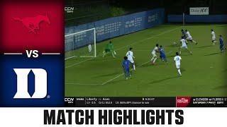 SMU vs Duke Match Highlights  2024 ACC Mens Soccer [upl. by Vikki]