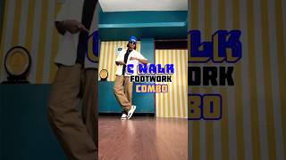 Easy Cwalk footworks Combo for beginners jddancetutorial cwalk dancefootworks snoopdogg [upl. by Neliak]