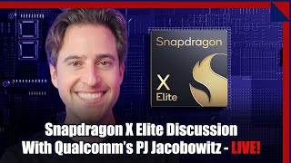 Qualcomm LIVE Snapdragon X Laptop Evolution And A Hot Fix For Creators [upl. by Ahsurej]