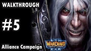 Warcraft 3 The Frozen Throne  Alliance Campaign  Chapter 5  Gates of the Abyss Walkthrough [upl. by Fogg]