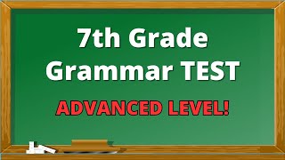 7th Grade Grammar Quiz  30 Grammar questions  BrainLift [upl. by Ittocs]