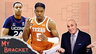 Seth Greenberg picks the full NCAA tournament including a notchalky Final Four  My Bracket [upl. by Alithia]