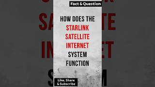 How does the Starlink satellite internet system function techexplained [upl. by Olathe265]