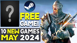 Top 10 NEW May 2024 STEAM Game Releases  1 is FREE Upcoming May 2024 PC Games [upl. by Tremayne]