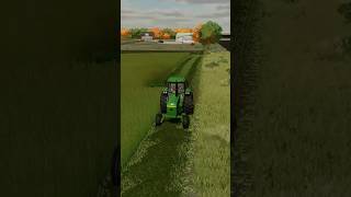 Cutting hay in Texas fs22 [upl. by Nyrat827]