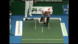 Greengauge Shortmat Bowls Challenge  Alex Marshall MBE Vs Ceri Jones [upl. by Hilbert]