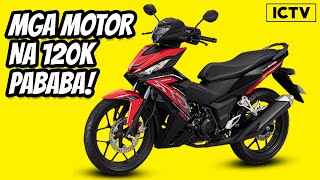 10 Motorcycles under 120k philippines  budget motorcycle philippines  murang motor [upl. by Fanya]