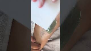 Satisfying underarm waxing results underarmwaxing eyebrows waxing shorts winnipeg viral [upl. by Alpheus]