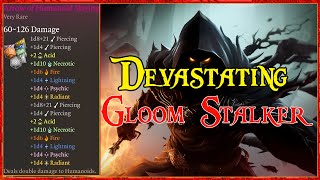 Baldurs Gate 3Ranger Gloom Stalker solo Gortash tactician  Build Preview [upl. by Mishaan134]