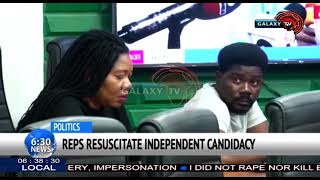 REPS RESUSCITATE INDEPENDENT CANDIDACY [upl. by Derick981]