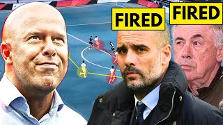 How Arne Slot DESTROYED Carlo Ancelotti and Pep Guardiola 😱 [upl. by Hnib]