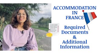 ACCOMMODATIONS IN FRANCE  Documents Required amp Additional Information parisloteluguammai telugu [upl. by Yenoh76]