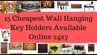 15 Cheapest Wall Hanging Key Holders Availabel Online 24x7 [upl. by Karyl195]