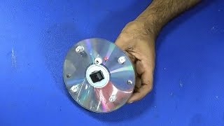 How To Make A Super Bright LED Light On A DVD CD Disk [upl. by Analaj143]