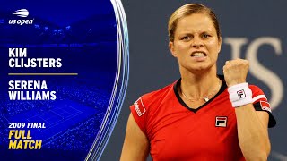 Kim Clijsters vs Serena Williams Full Match  2009 US Open Final [upl. by Eihs506]