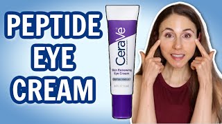 NEW CERAVE SKIN RENEWING EYE CREAM 👁 DERMATOLOGIST DrDrayzday [upl. by Woodie]