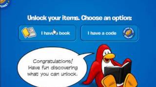 Club Penguin Book Codes  The Awesome Official Guide to Club Penguin [upl. by Remmus]