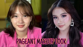 PAGEANT MAKEUP TUTORIAL 2024  Makeup By Sydney De Taza [upl. by Nally]