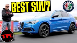 Is the 2024 Alfa Romeo Stelvio Quadrifoglio the BEST Performance SUV You Can Buy [upl. by Asiulairam]