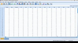 how to enter data to SPSS software step by step Research regression analysis in amharic አማረኛ [upl. by Nevar]