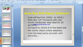 Auto Buy sell signal cost will change in Hindi [upl. by Eartha]