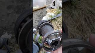 Volvo penta oil seal replacement [upl. by Liahus479]