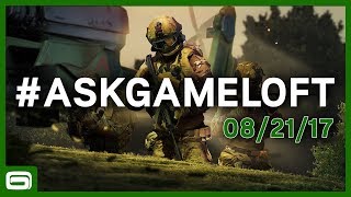 ASKGAMELOFT – Your Questions Answered 082117 [upl. by Somar]