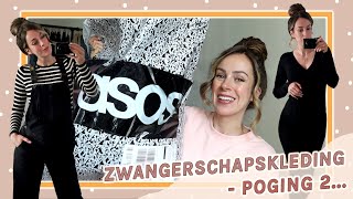 ASOS zwangerschapskleding shoplog amp review 🤰 [upl. by Itteb]