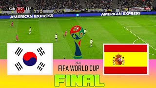 SOUTH KOREA vs SPAIN  Final FIFA World Cup 2026  Full Match All Goals  Football Match [upl. by Omero]